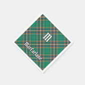 Serviette En Papier Clan MacFarlane Tartan de chasse antique (Coin)