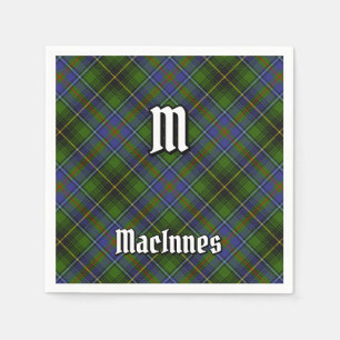 Serviette En Papier Clan MacInnes Tartan