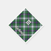 Serviette En Papier Clan MacKenzie robe Tartan Napkins (Coin)