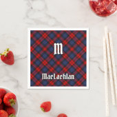 Serviette En Papier Clan MacLachlan Tartan (En situation)
