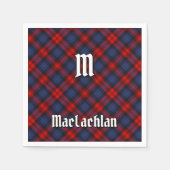 Serviette En Papier Clan MacLachlan Tartan (Devant)