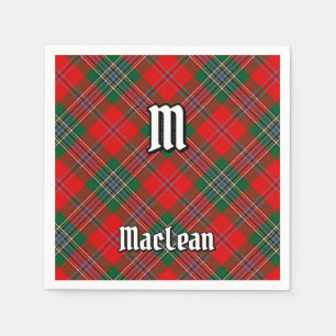 Serviette En Papier Clan MacLean Tartan