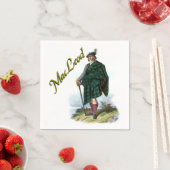 Serviette En Papier Clan MacLeod Scottish Dream Napkins (En situation)
