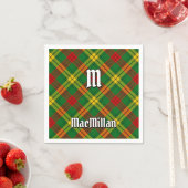Serviette En Papier Clan MacMillan Tartan (En situation)