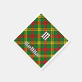 Serviette En Papier Clan MacMillan Tartan (Coin)