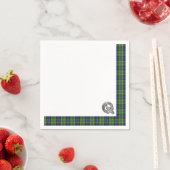 Serviette En Papier Clan MacNeill of Gigha Tartan (En situation)