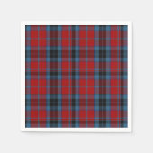 Serviette En Papier Clan MacTavish Tartan Plaid (Devant)