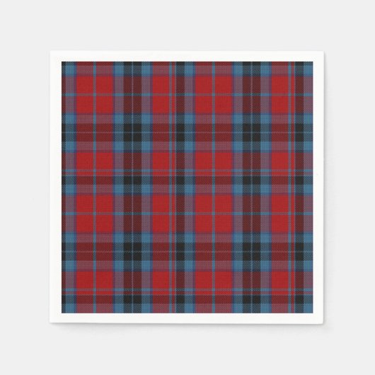 Serviette En Papier Clan MacTavish Tartan Plaid (Devant)