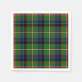 Serviette En Papier Clan Reid Tartan (Devant)
