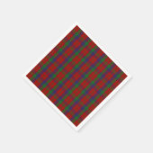 Serviette En Papier Clan Robertson Tartan (Coin)