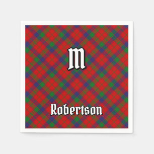 Serviette En Papier Clan Robertson Tartan
