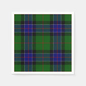 Serviette En Papier Clan Sinclair Tartan (Devant)