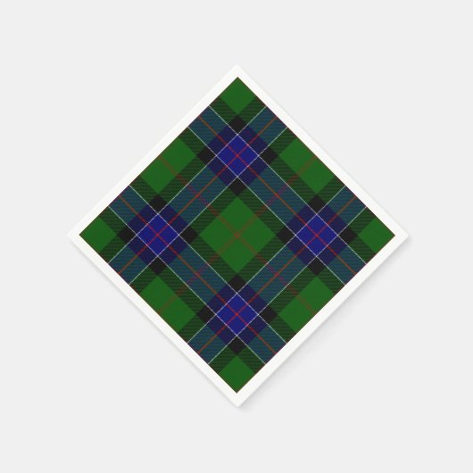 Serviette En Papier Clan Sinclair Tartan (Coin)