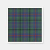Serviette En Papier Clan Walker Tartan (Devant)