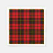 Serviette En Papier Clan Wallace Tartan (Devant)