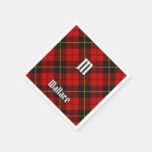 Serviette En Papier Clan Wallace Tartan Napkins (Coin)