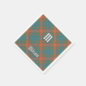 Serviette En Papier Clan Wilson Ancienne Tartan (Coin)