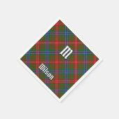 Serviette En Papier Clan Wilson Modern Tartan (Coin)
