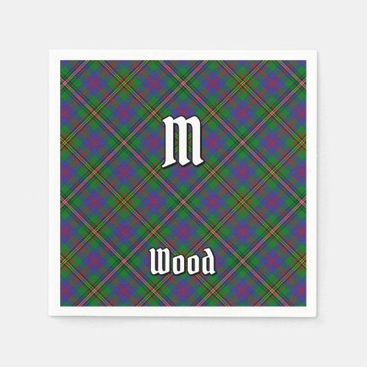 Serviette En Papier Clan Wood (Devant)