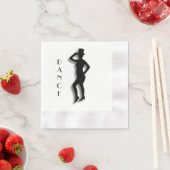 Serviette En Papier Claquette (En situation)