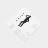 Serviette En Papier Claquette (Coin)