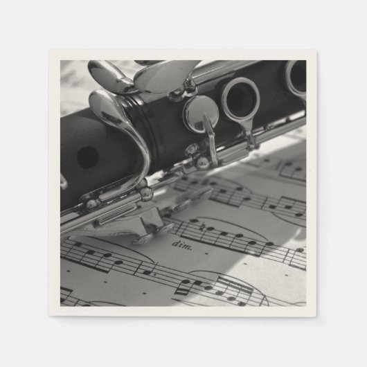 Serviette En Papier Clarinet (Devant)