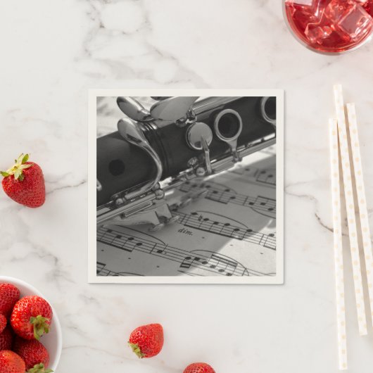 Serviette En Papier Clarinet (En situation)