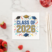 Serviette En Papier Class of 2026 Party (En situation)