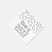 Serviette En Papier Classe Argent Confetti de 2022 (Coin)