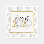 Serviette En Papier Classe de 2020 Graduation Napkin - Papier Toliet G (Devant)