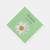 Serviette En Papier Classe de 2023 Daisy Green Graduation Party (Coin)