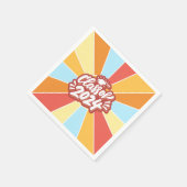 Serviette En Papier Classe de 2024 Célébration des diplômes (Coin)