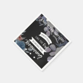 Serviette En Papier Classe de 2024 Inspirational Quote Graduation Part (Coin)