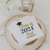 Serviette En Papier Classe De 2024 Nom