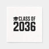 Serviette En Papier Classe de 2036 Grow With Me Retour à l'école (Devant)