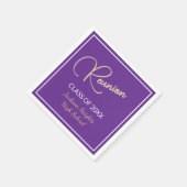 Serviette En Papier Classe de design classique Réunion (Coin)