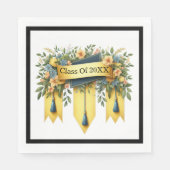 Serviette En Papier Classe De Diplôme De Customisé (Devant)