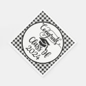 Serviette En Papier Classe De Félicats De 2024 (Coin)