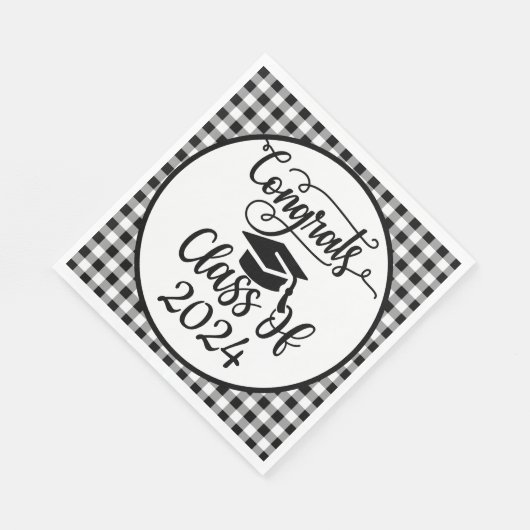 Serviette En Papier Classe De Félicats De 2024 (Coin)