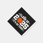 Serviette En Papier Classe de graduation du joueur de basket-ball de 2 (Coin)