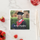 Serviette En Papier Classe de photos de fin d'études de 2025 (En situation)