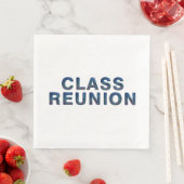 Serviette En Papier Classe TEE Réunion (En situation)