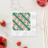 Serviette En Papier Classement Poker Hand avec Visuals (En situation)
