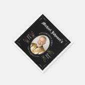 Serviette En Papier Classic Age to Perfection Personnalisé 50e anniver (Coin)