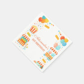 Serviette En Papier Classic Carnival Storybook Birthday (Coin)