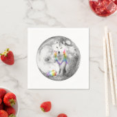 Serviette En Papier Classic de Zidika Wolf (En situation)