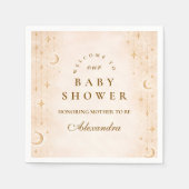 Serviette En Papier Classic Moonlight Baby Shower (Devant)