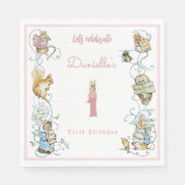 Serviette En Papier Classic Peter le lapin Beatrix Potter Anniversaire (Devant)