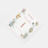 Serviette En Papier Classic Peter le lapin Beatrix Potter Anniversaire (Coin)