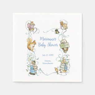 Serviette En Papier Classic Pierre le Baby shower lapin